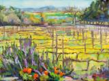 Chardonnay Valley Vineyard, plein air