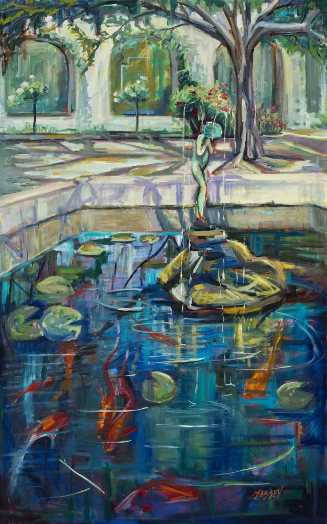 Suenos De Primavera, 36" x 48", oil on canvas